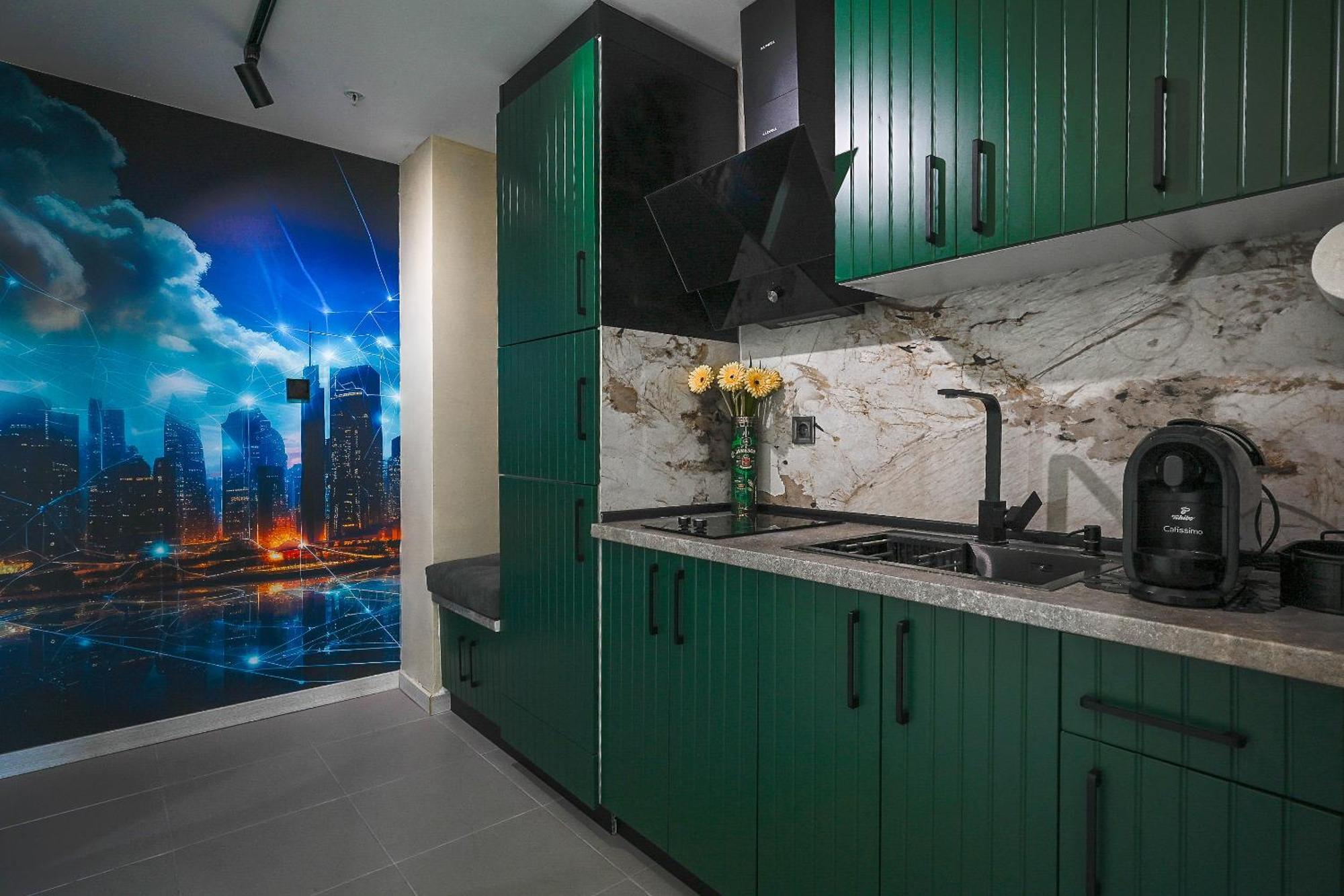 Alfred Sky Smart Apartment 29Th Spa Included Skopie Exterior foto